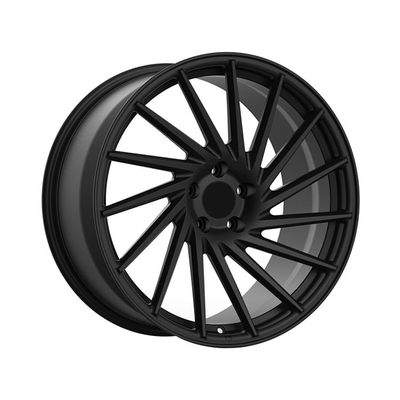 La pièce forgéee de Semi-matériel de mode de modification d'automobile roule et borde des jantes de roues d'alliage d'aluminium de roues de voiture de tourisme