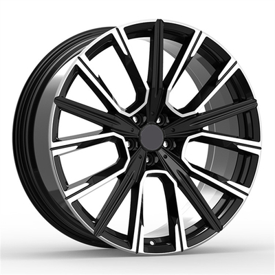 L'alliage fait sur commande de vente chaude borde les jantes forgées en aluminium de roues de voiture d'alliage de modification d'automobile de pièce d'auto